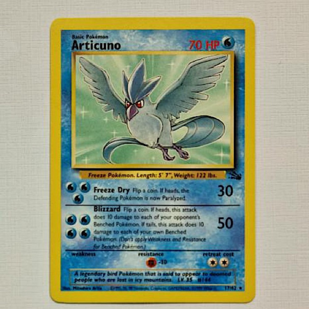 Pokémon Trading Card “Articuno”